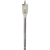 M&egrave;che plate, Diam&egrave;tre de 11/16", Tige 1/4" hex, Longeur de 6-1/8" - Milwaukee 48-27-0681