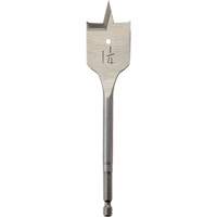 M&egrave;che plate, Diam&egrave;tre de 1-1/4", Tige 1/4" hex, Longeur de 6" - Milwaukee 48-27-1251