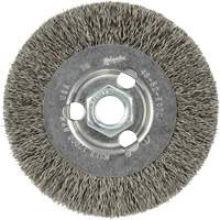 Disque &agrave; fils cr&ecirc;p&eacute;s, 4" dia., Fils 0,12", Arbre 5/8"-11 - Milwaukee 48-52-5070
