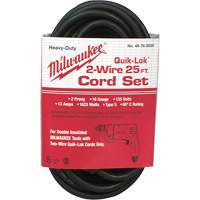 2-Wire Quik-Lok&reg; Cord - Milwaukee 48-76-5025