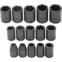 Jeu de douilles, Chocs, Prise 1/2", 6 pans - Proto J74204