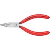 Long Nose Pliers with Cutter, 5" L - Knipex 25 01 125