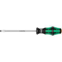 Tournevis pour vis &agrave; fente conique, 7 mm, 10-1/16" lo, Prise Plastique - Wera Tools 05007635001