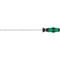 Slotted Screwdriver, 3.5 mm Tip, Round, 11-1/16" L, Plastic Handle - Wera Tools 05110003001