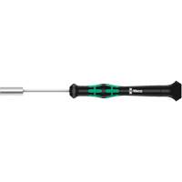 Micro-tournevis pour embouts, 5,0 mm prise, 6-3/16" lo, Non magn&eacute;tique - Wera Tools 05118124001