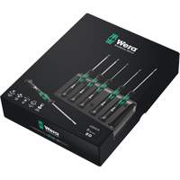 Micro Series Screwdriver Set with Rack, 6 Pcs. - Wera Tools 05118152001