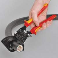 Coupes-c&acirc;bles isol&eacute;s &agrave; rochet - Knipex 95 36 250 SBA