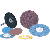 Disque &agrave; changement rapide Standard Abrasives, 2" dia., Grain P180, Oxyde d'aluminium - 3M STA-592410