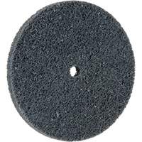Standard Abrasives 500 Series Soft Density Unitized Wheels, 3" x 1/4", 1/4" Arbor, Fine Grit, Silicon Carbide - 3M STA-853235