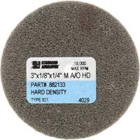 Standard Abrasives Unitized Wheel, 3" x 1/4", 1/4" Arbor, Fine Grit, Aluminum Oxide - 3M STA-863135