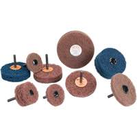 Meule Buff & Blend Standard Abrasives, 3" dia. x 1/4" la, Arbre 1/4", Oxyde d'aluminium - 3M STA-880413