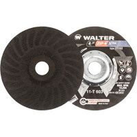 Zip+ Right Angle Grinder Reinforced Cut-Off Wheels, 6" x 1/16", 7/8" Arbor, Type 27, Aluminum Oxide, 10200 RPM - Walter Surface Technologies 11T603