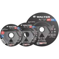 Meule HP XX, 5" x 1/4", Arbre 7/8", Type 27S - Walter Technologies Pour Surface 08H500