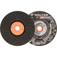 Meules &agrave; tronçonner renforc&eacute;es Zipcut vissables pour scies circulaires, 4-1/2" x 7/8", Arbre de 5/8"-11, Type 27, Oxyde d'aluminium, 13 300 Tr/min - Walter Technologies Pour Surface 11T342