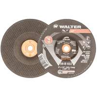 HP Grinding and Cutting Wheel, 6" x 1/8", 5/8"-11 Arbor, Aluminum Oxide, Type 27 - Walter Surface Technologies 08B632
