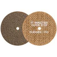 Disque de pr&eacute;paration de surface QUICK-STEP BLENDEX, 5" dia., Grain Cors&eacute;, Oxyde d'aluminium - Walter Technologies Pour Surface 07R502