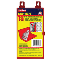 Balldrive Hex Key, Hex End, 1/20" x 2.8" L, L Shape - Eklind 18203