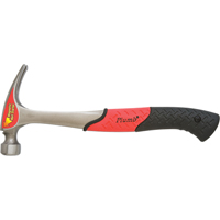 Marteau d&eacute;molisseur antivibratoire en acier massif, 16 oz, Prise en Acier plein, 12-7/8" lo - Plumb SS16RN