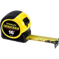 Ruban &agrave; mesurer FatMax, 1-1/4" x 16', Marques de goujon  - Stanley Tools 33-716