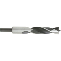 Brad Point, Wood Drills, 1", 8-5/8" Length, 1/2" Shank - Dimar 205-D-25