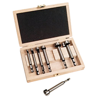 Woodpecker Forstner Bit Kits in a Wooden Box, 7 Pieces, High Carbon Steel - Dimar WPF-SET-7