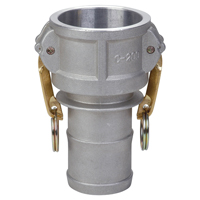 Aluminum Cam & Groove Fittings - Armour Lock CGAC-2