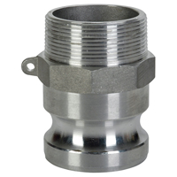 Aluminum Cam & Groove Fittings - Armour Lock CGAF-1.5