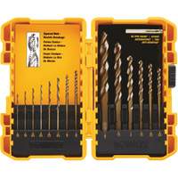Pilot Point&reg; Drill Bit Set, 14 Pieces, High Speed Steel - DEWALT DW1169