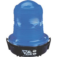 Warning Lights, Flashing, Blue - Tri Lite Mars FF3-48P/B