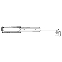 Lampes pour les quais, Ampoule Incandescente, Bras 90" - Tri Lite Mars DL90