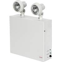 Lampes de secours Nova, Acier, Incandescente, 120 V - 347 V - Beghelli NV-650/2SR/9W