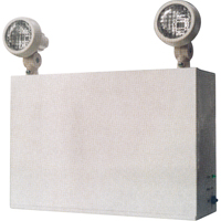Lampes de secours Nova, Acier, DEL, 120 V - 347 V - Beghelli NV12150/2SR/5WLED