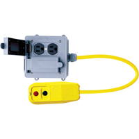 GFCI Quad Outlet Boxes, 120 V, 15 A, 6' Cord - Lind Equipment 14880-2406