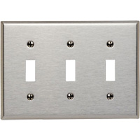 Plaque murale triple - Leviton 84011