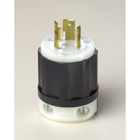 Industrial Grade Locking Device, Nylon, 20 Amps, 125 V, L5-20P - Leviton 2311