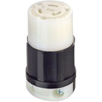 2-Pole 3-Wire Grounding Locking Connector - Leviton 3723