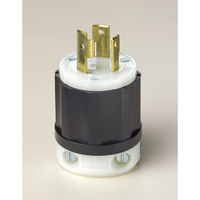 Industrial Grade Locking Device, Nylon, 30 Amps, 125 V, L5-30P - Leviton 2611