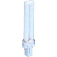 Tubes fluorescents compacts - Universel, 9 W, S (T4), 4000 K - Sylvania 21270