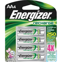 Rechargeable NiMH Batteries, AA, 1.2 V - Energizer NH15BP4