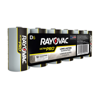 Ultra PRO Industrial Batteries, D, 1.5 V - Rayovac ALD-6