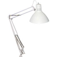 LAMPES DE TRAVAIL CLASSIC, 60 W, Incandescente, Col 45", Blanc - Luxo LS1AWT