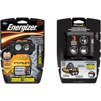 Hardcase Rugged Headlamp, LED, 325 Lumens, 6.5 Hrs. Run Time, AA Batteries - Energizer TUFHD31PE