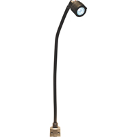 LS Series High-Output Flexible Light, 5 W, LED, 20" Neck, Black - Sunnex Inc LS751-20