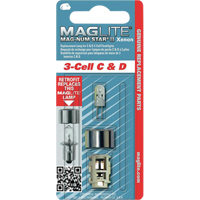 Replacement Bulb for 3-Cell C & D Flashlights - Maglite LMXA301