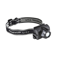HeadsUp Lite 2690 Headlamp, LED, 74 Lumens, 11 Hrs. Run Time, AAA Batteries - Pelican 026900-0100-110