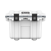 Elite Cooler, 30 qt. Capacity - Pelican 30Q-1-WHTGRY