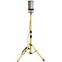 Lampe &agrave; couverture large Beacon 360 avec tr&eacute;pied, DEL, 120 W, 13 000 lumens, Boîtier en Aluminium - Lind Equipment LE360LED-TR