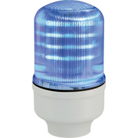 Balises modulaires multifonctionnelles &agrave; DEL Streamline, Continu/Clignotement/Rotatif, Bleu - Federal Signal Corporation SLM100B
