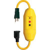 In-Line GFCI Cord Set, 120 V, 15 A, 1-1/5' Cord - Lind Equipment 26020L-2001