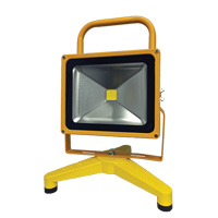 Projecteurs portatifs et rechargeables, DEL, 30 W, 3000 lumens, Boîtier en Aluminium - Lind Equipment LE965LEDC-FS